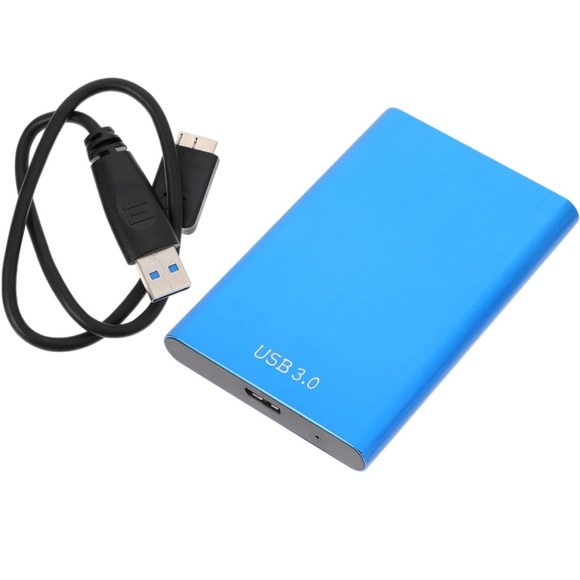2TB External Metal Hard Drive Mobile Hard Disk Storage New - Picture 2 of 12